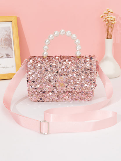 3060 Gessy Glitter Pearl Princess Handbag