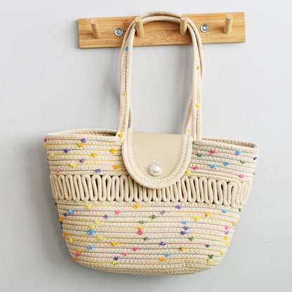 BZ1020 Gessy British Jute Braided Bag