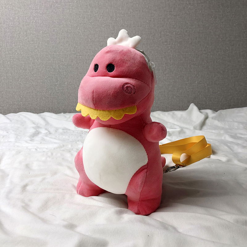 800 GESSY DINOSAUR BAG IN PINK
