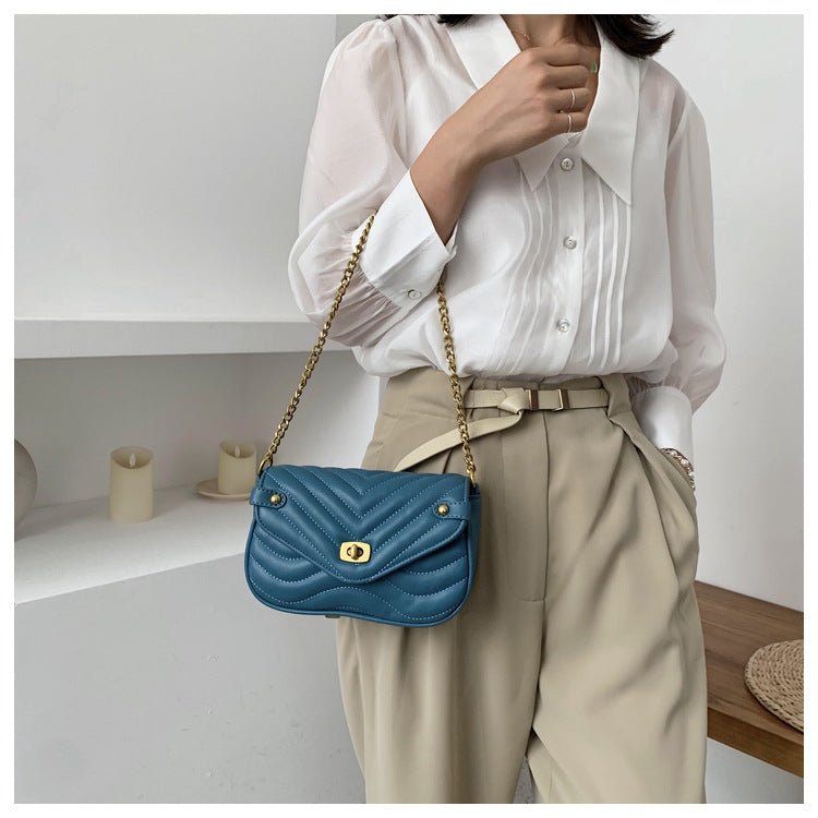 8192 GESSY CROSSBODY BAG IN BLUE