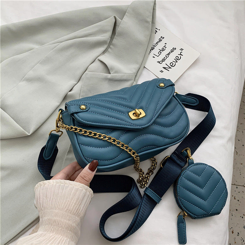 8192 GESSY CROSSBODY BAG IN BLUE