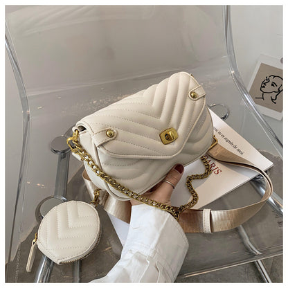 8192 GESSY CROSSBODY BAG IN WHITE