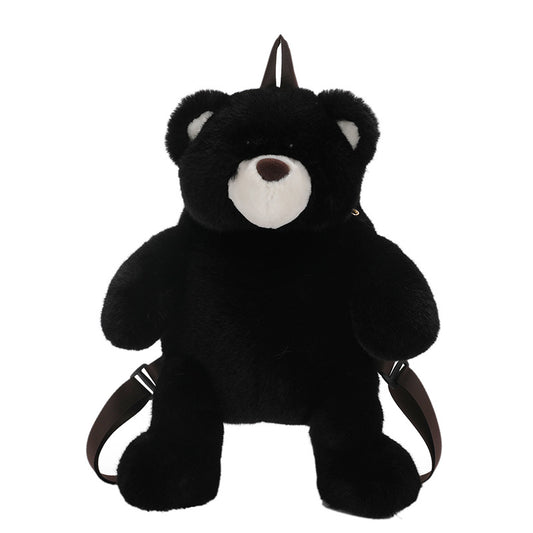 8862 GESSY KID BACKPACK BEAR IN BLACK