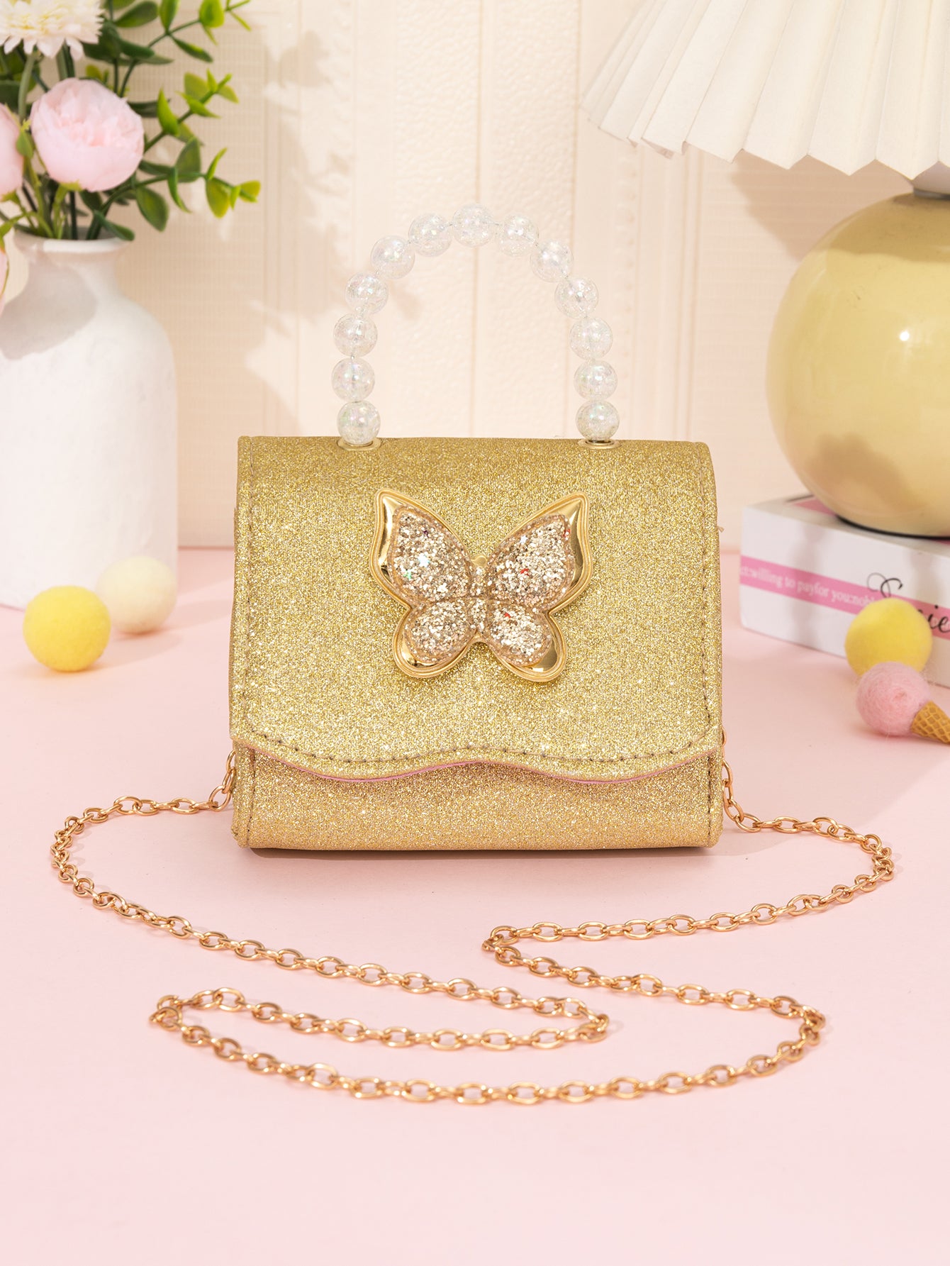 3056 GESSY BUTTERFLY  KID HANDBAGS