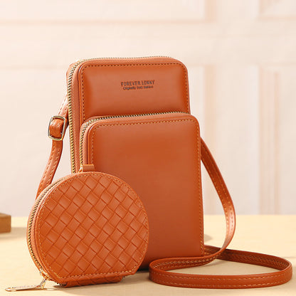 A003 GESSY CROSSBODY BAG IN BROWN