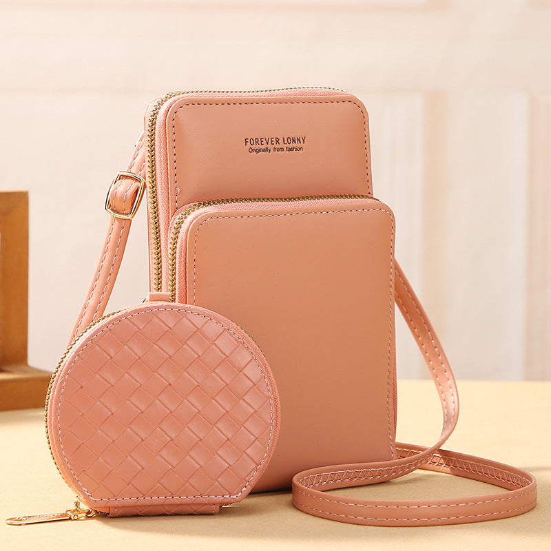 A003 GESSY CROSSBODY BAG IN PINK