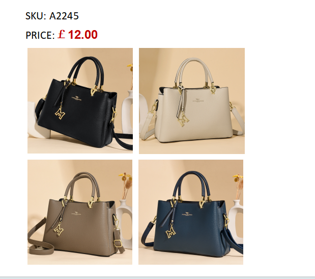 A2245 GESSY TOTE BAG