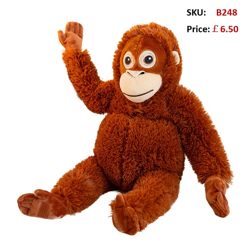 B248 Gessy Monkey Plush BACKPACK