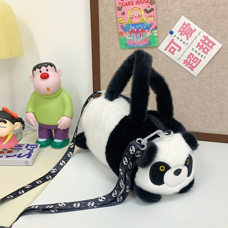 KPB01 Gessy Plush Crossbody Bag Cute Cartoon Stuffed Animal Handbag