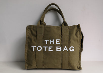 BM-829 GESSY MEDIUM SIZE CANVAS THE TOTE BAG