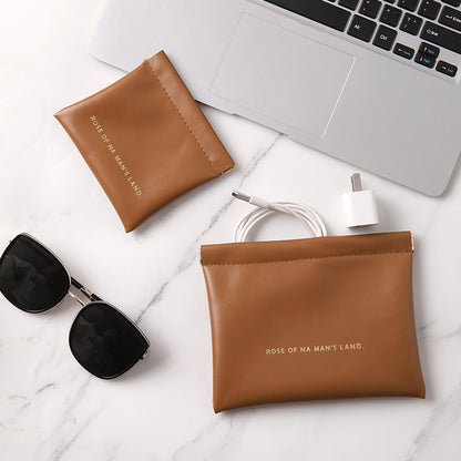PU2348 GESSY COIN PURSE/COMSMATIC POUCH IN SET OF 2PCS