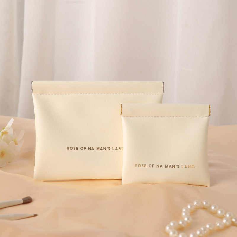 PU2348 GESSY COIN PURSE/COMSMATIC POUCH IN SET OF 2PCS