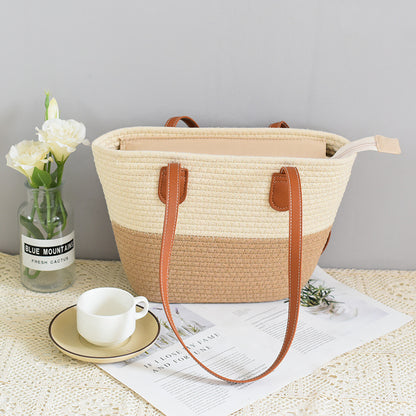 BZ1030 Gessy British Jute Braided Bag