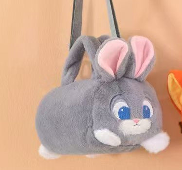 KPB01 Gessy Plush Crossbody Bag Cute Cartoon Stuffed Animal Handbag