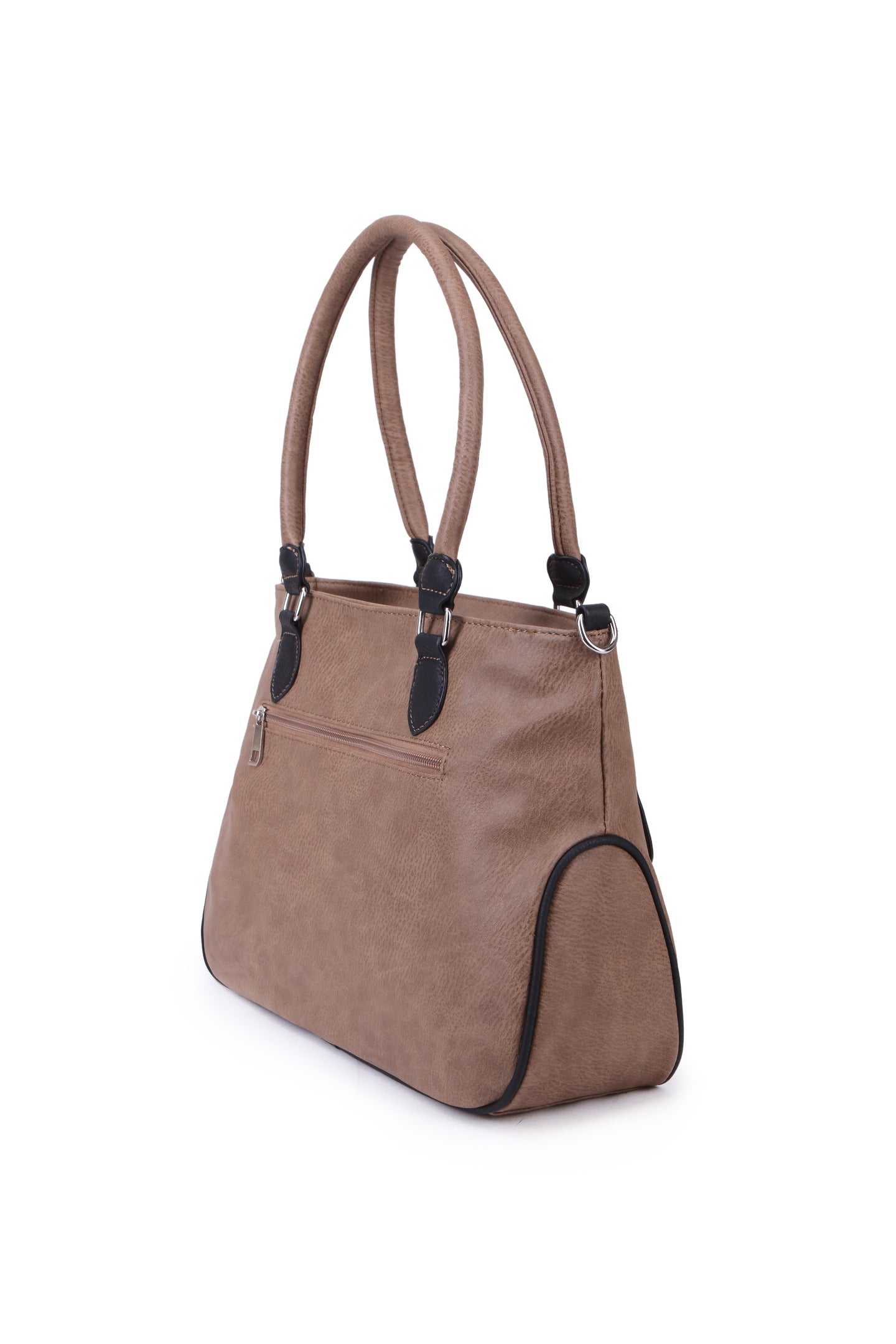 1702 GESSY HANDBAG IN KHAKI/B