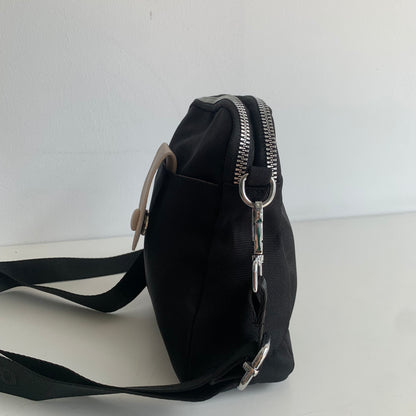 572 GESSY CROSSBODY BAG IN BLACK