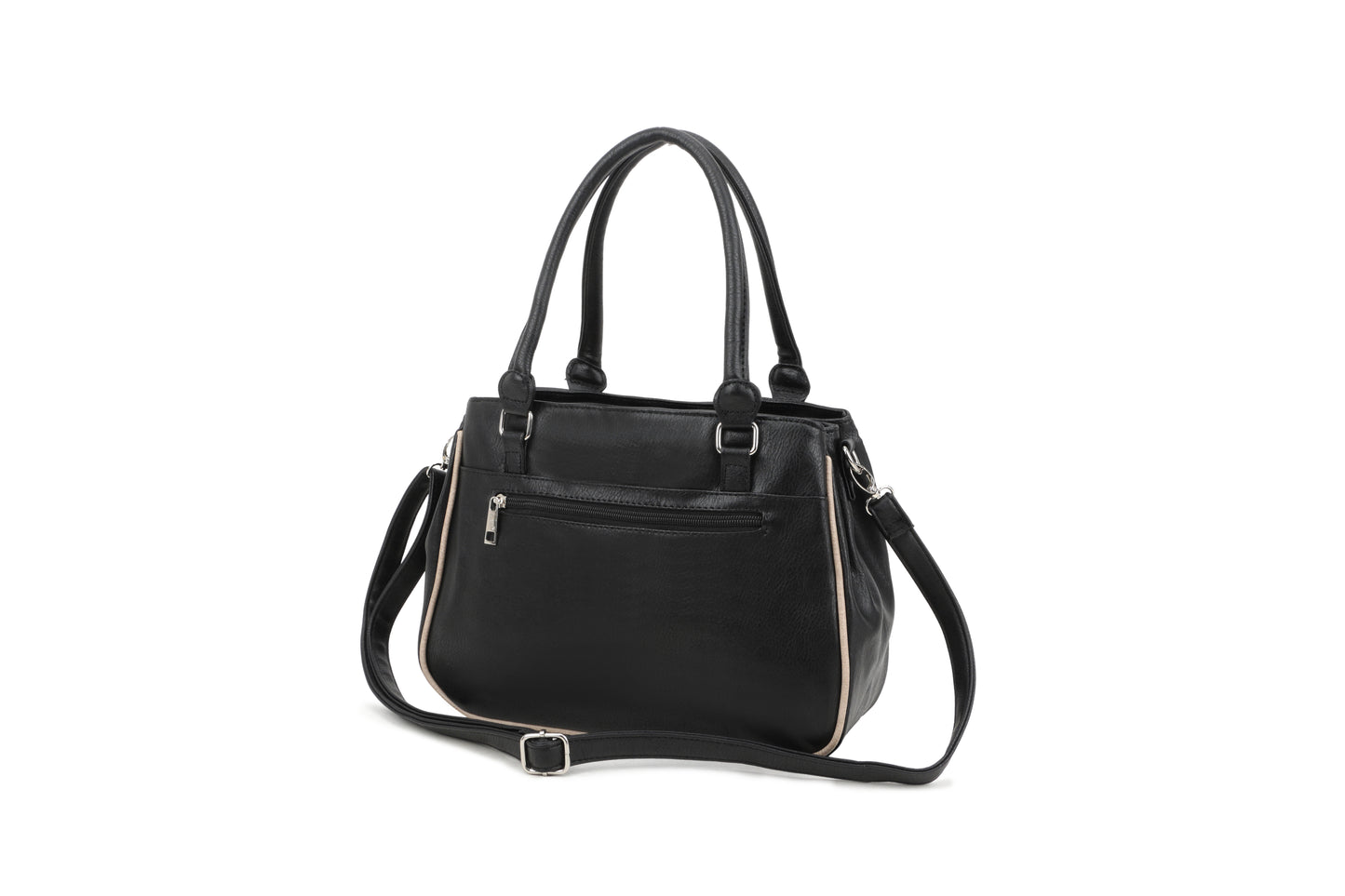 1733-3 GESSY BAG IN BLACK/BROWN