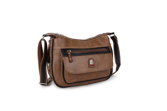 1739 GESSY CROSSBODY BAG IN KHAKI/B