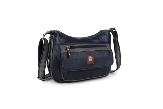 1739 GESSY CROSSBODY BAG IN BLUE/G