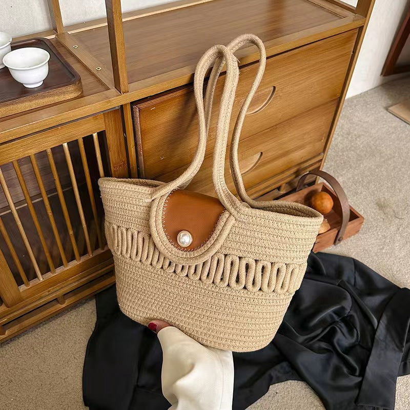 BZ1020 Gessy British Jute Braided Bag
