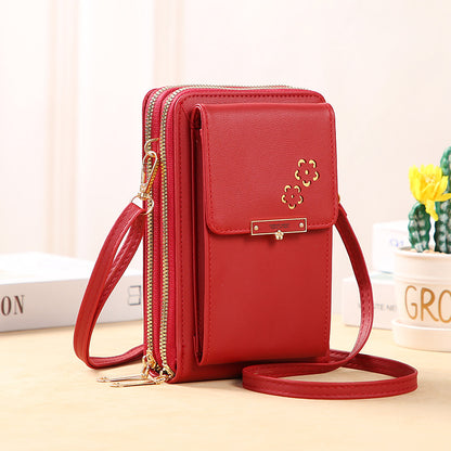 L096 GESSY CROSSBODY BAG IN RED