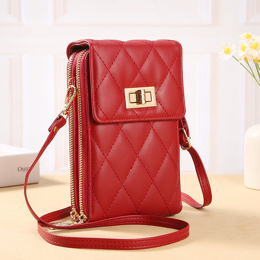 L6001 GESSY CROSSBODY BAG IN RED