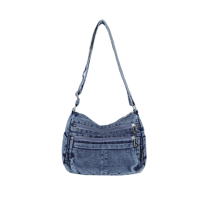 BDD810 Gessy Denim Crossbody Bag