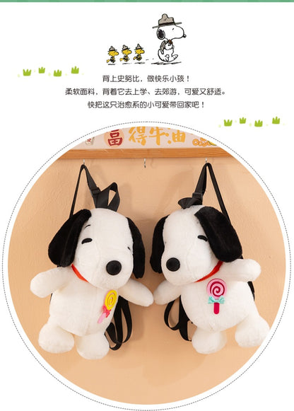 KPB02 Gessy noopy Dog Plush Backpack