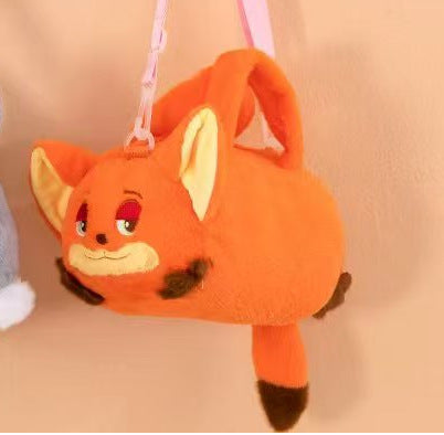 KPB01 Gessy Plush Crossbody Bag Cute Cartoon Stuffed Animal Handbag