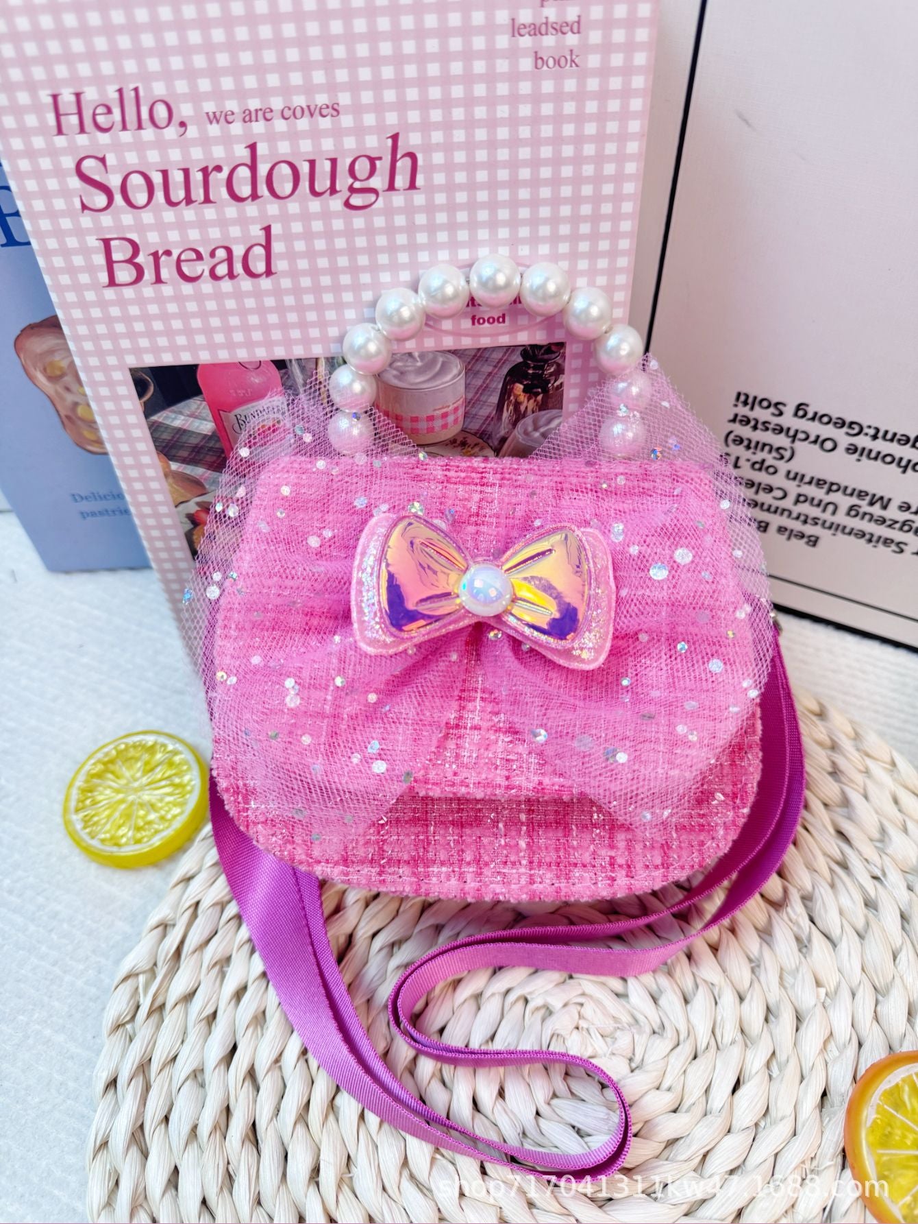 3556 GESSY Bowknot children's bag