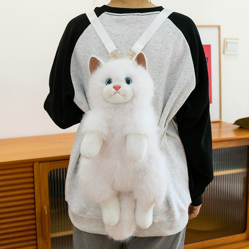2665 GESSY Ragdoll Cat Plush Bag