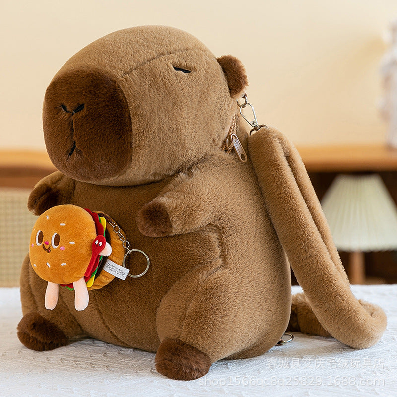 BB002 Capybara Plush Backpack