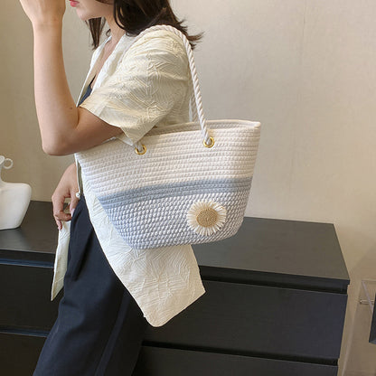 QS9344 Gessy British Jute Braided Bag