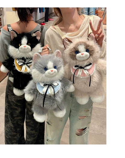 2665 GESSY Ragdoll Cat Plush Bag