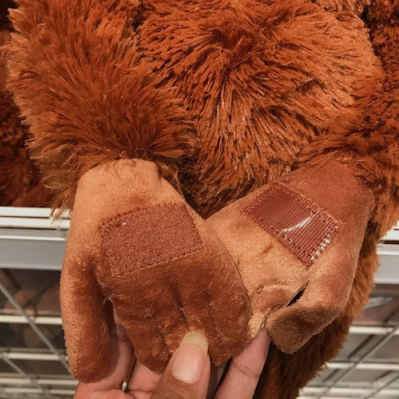 XX001 Gessy Monkey Plush Crossbody Bag