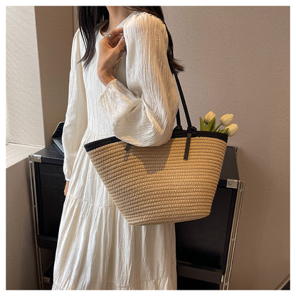 2368 Gessy British Jute Braided Bag