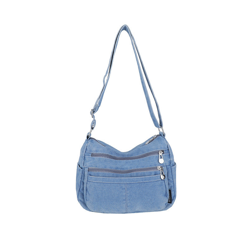 BDD810 Gessy Denim Crossbody Bag