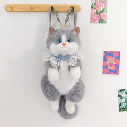 2665 GESSY Ragdoll Cat Plush Bag
