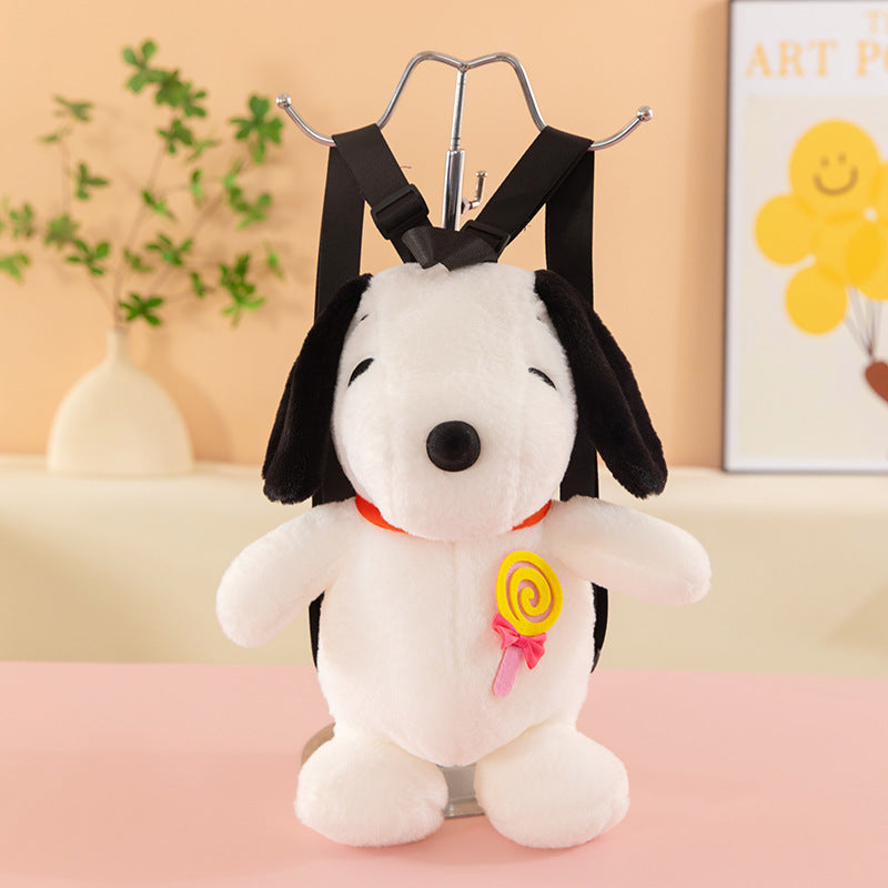 KPB02 Gessy noopy Dog Plush Backpack