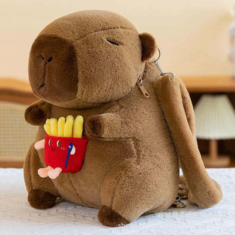 BB002 Capybara Plush Backpack
