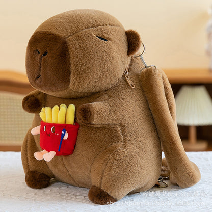 BB002 Capybara Plush Backpack