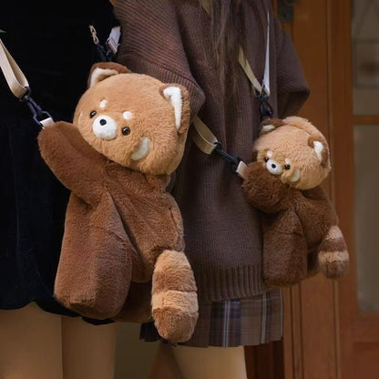 2019 GESSY RACCOON PLUSH LYING-DOWN BAG