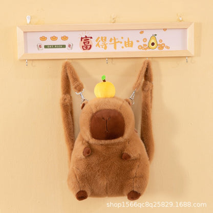 BB002 Capybara Plush Backpack