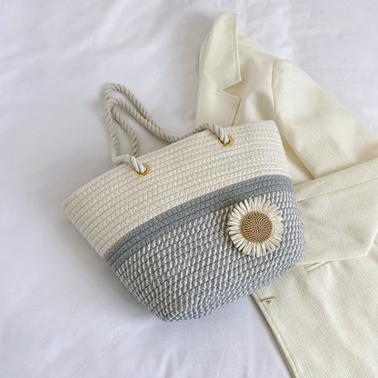 QS9344 Gessy British Jute Braided Bag