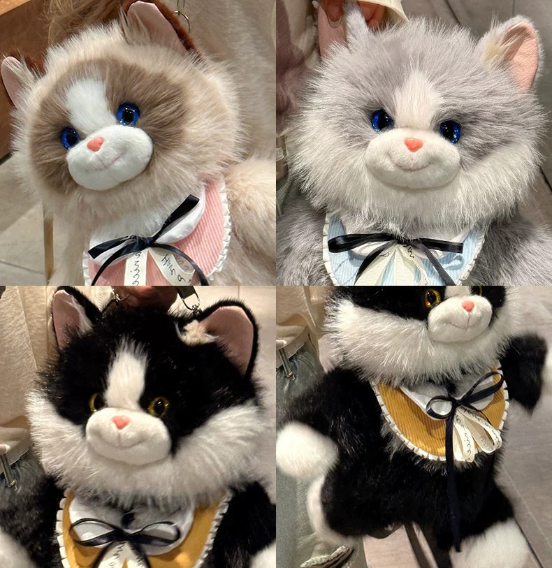 2665 GESSY Ragdoll Cat Plush Bag