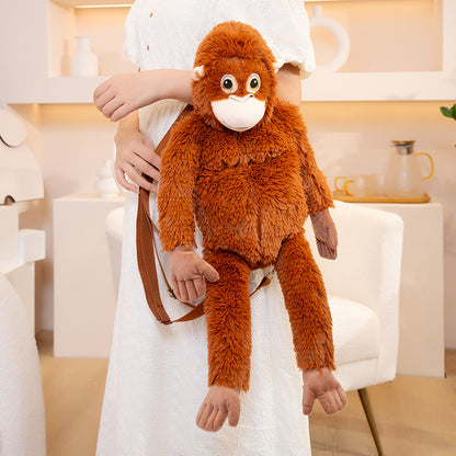 B248 Gessy Monkey Plush BACKPACK
