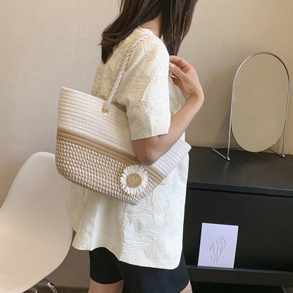 QS9344 Gessy British Jute Braided Bag