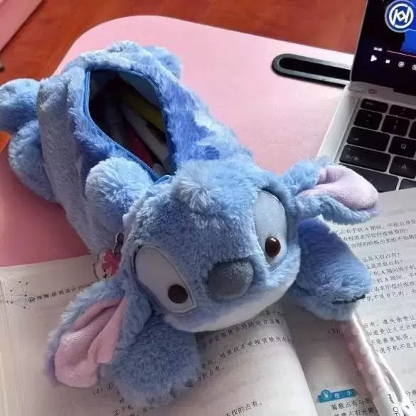 BIH01 Gessy Cute Animal Plush  Pencil Case