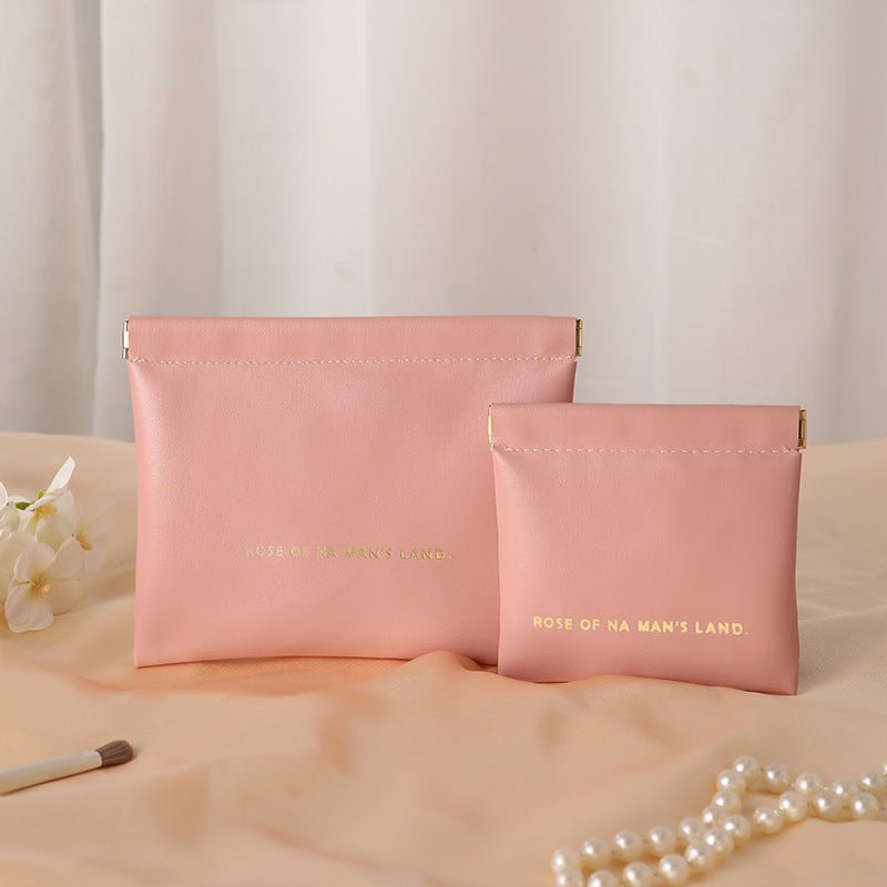 PU2348 GESSY COIN PURSE/COMSMATIC POUCH IN SET OF 2PCS