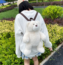 Load image into Gallery viewer, 8862 GESSY KID BACKPACK BEAR IN WHITE